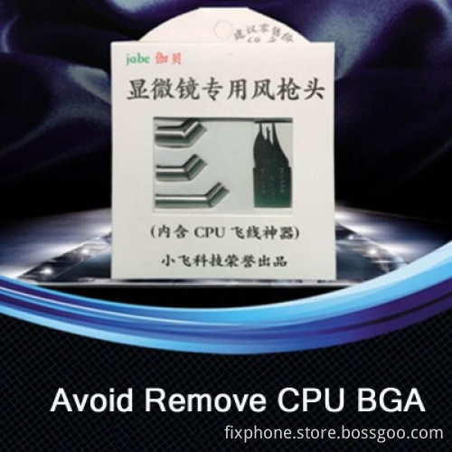 VIPFIX Heat Gun Nozzle Sleeve iPhone CPU jumper Wire Assistant